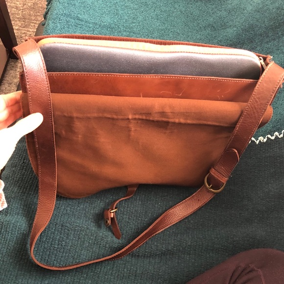 Brown Leather J Crew Saddlebag - Picture 10 of 10